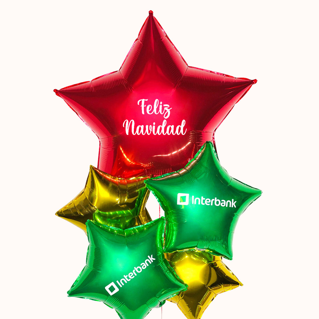 Globos Metálicos Navidad - Corporativo