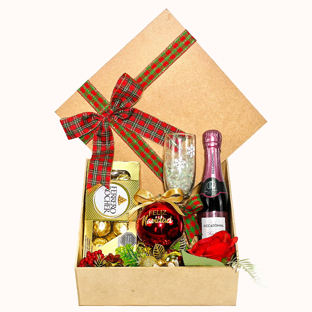 Caja Navideña Deluxe Personalizable - Corporativo