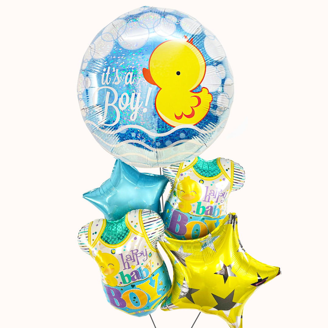 Bouquet Globos con Helio - Nacimiento / Baby Shower