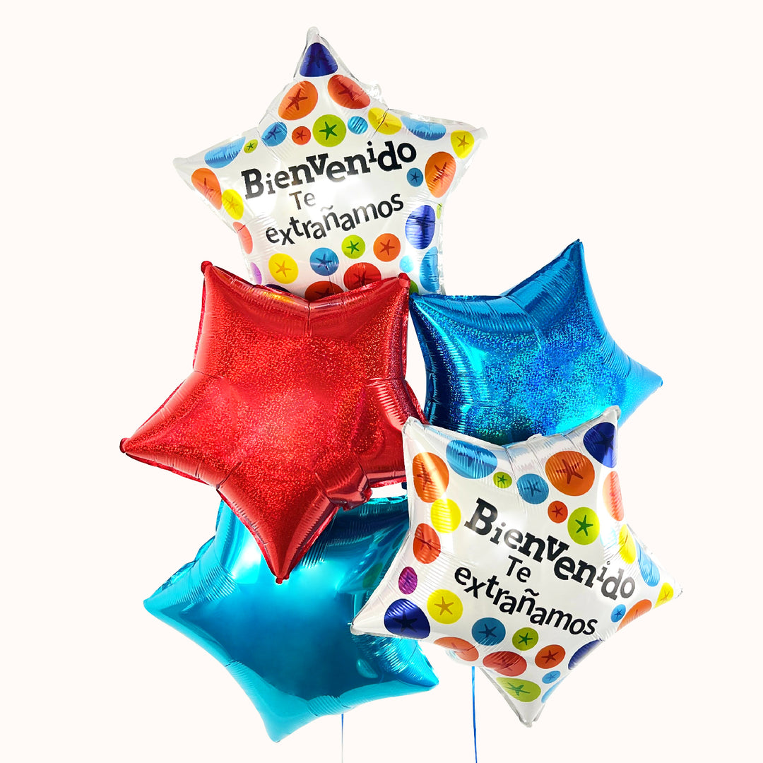 Bouquet Globos Bienvenida