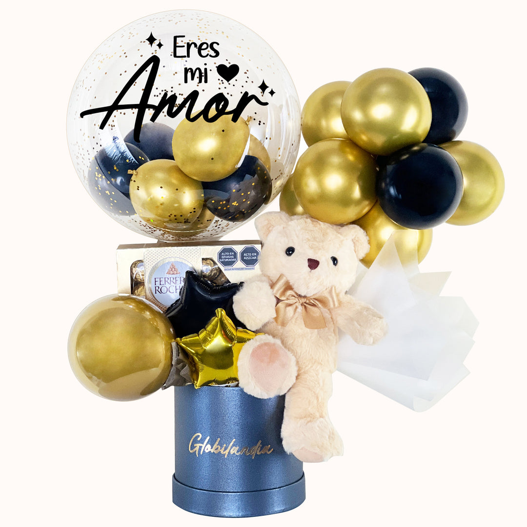 Gift Box Osito Especial - Día Del Novio