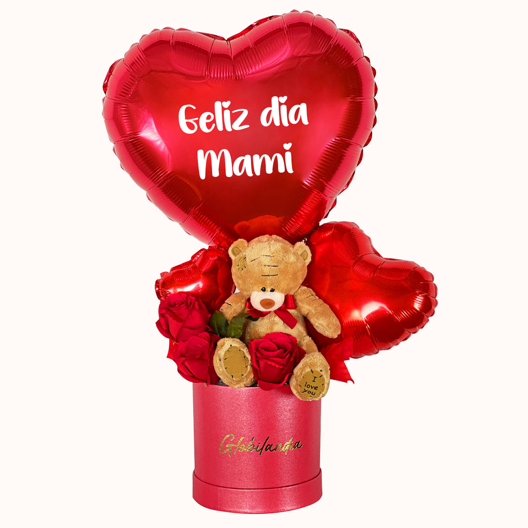 Gift Box Osito Deluxe - Dia de la Madre