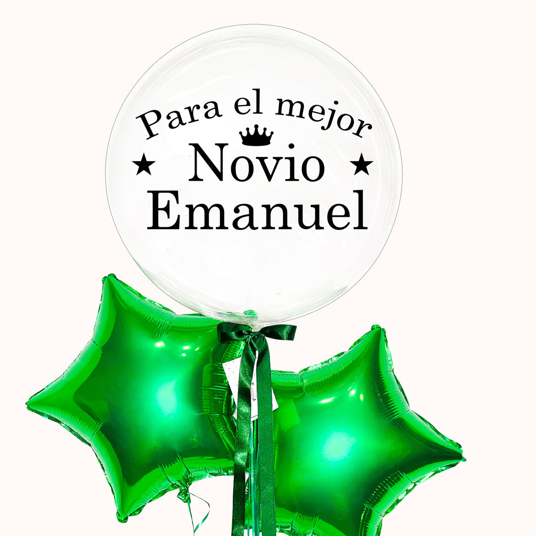 Bouquet Burbuja El Mejor - Día Del Novio