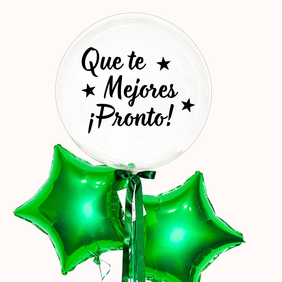Globo Burbuja Personalizado de Mejoría