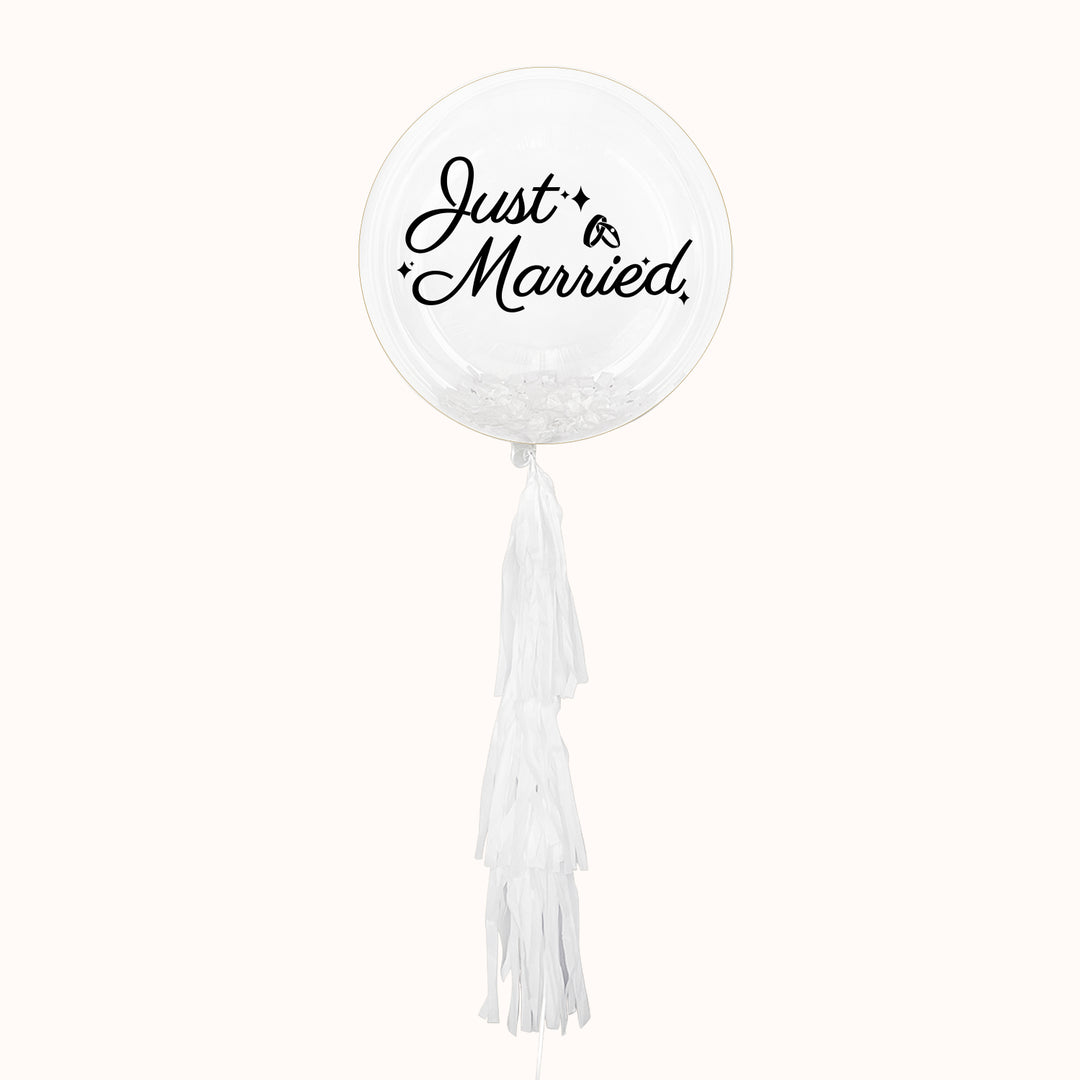 Globo Burbuja Personalizado - Novia