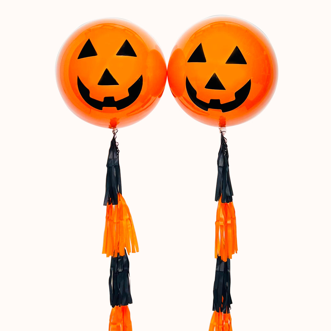 Decoración Globos Burbuja Calabaza - Halloween