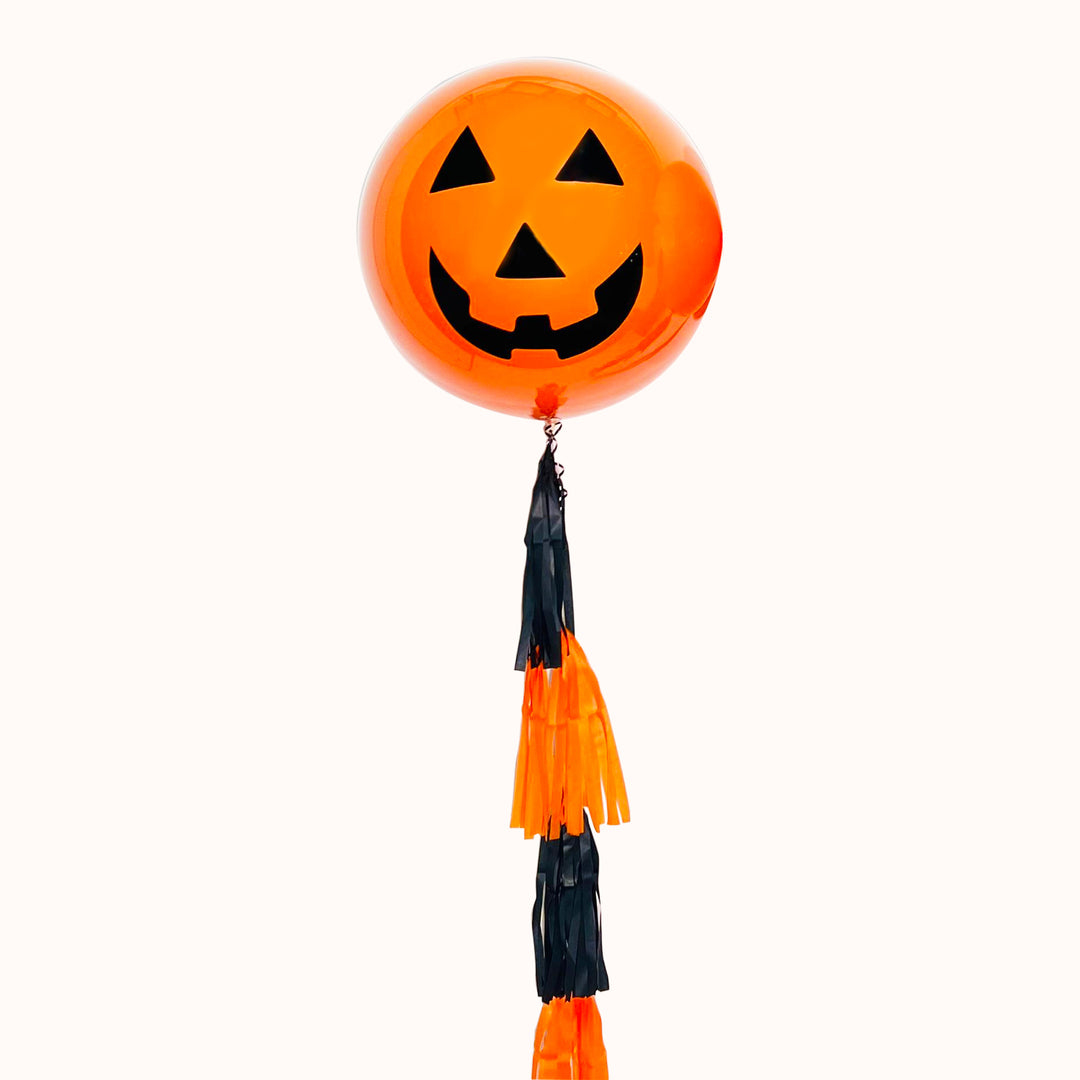 Globo Burbuja Cara de Calabaza - Halloween