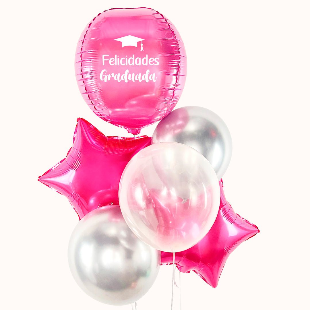 Globos con Helio Personalizado - Graduación