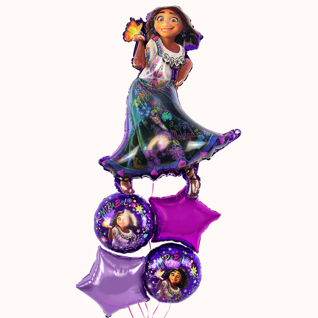 Bouquet Globos Metálicos Princesa Mirabel