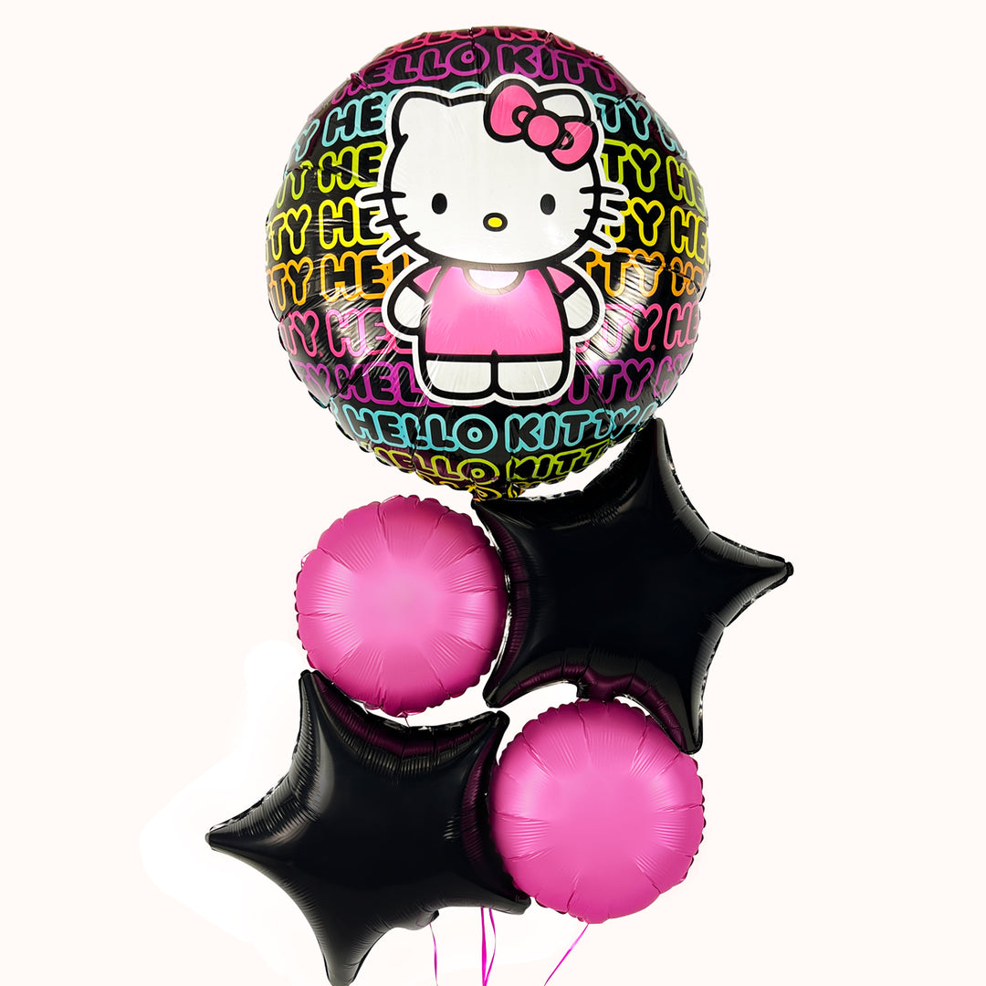 Bouquet Globos Metálico Hello Kitty