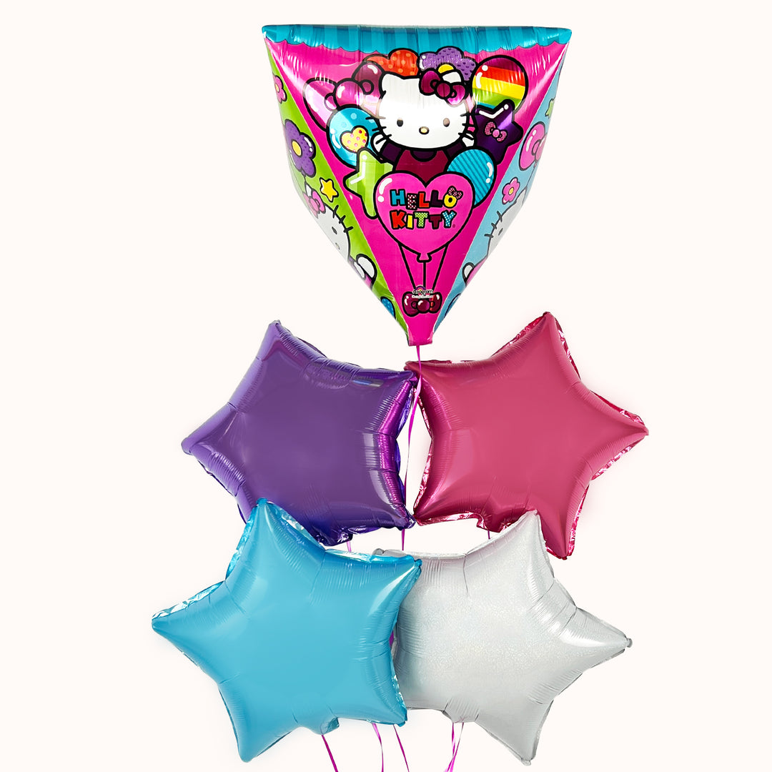 Bouquet de Globos Hello Kitty