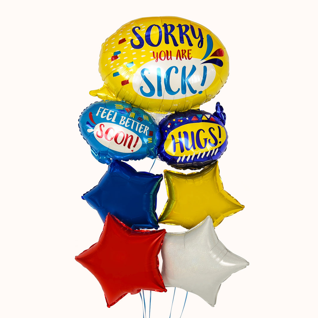 Bouquet de Globos - Mejórate Pronto