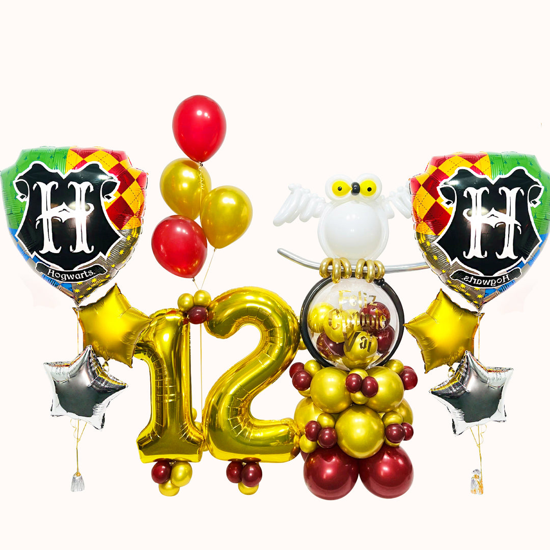 Decoración Globos Harry Potter