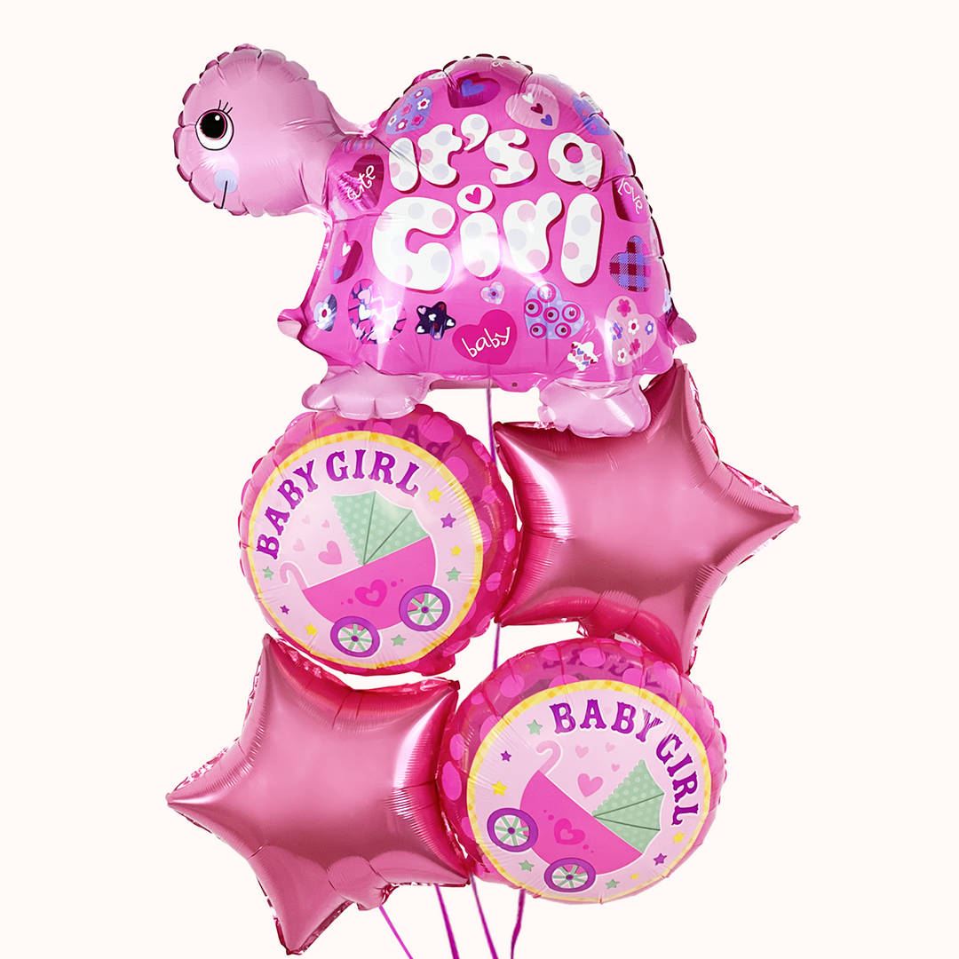Bouquet Globos Nacimiento - It's A Girl