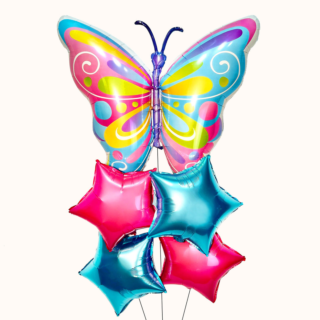 Bouquet Globos Mariposa