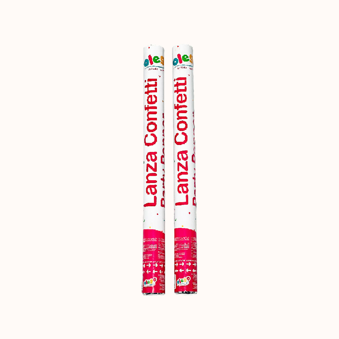 Lanza Confetti / Bombarda - 60 cms - Pack x2