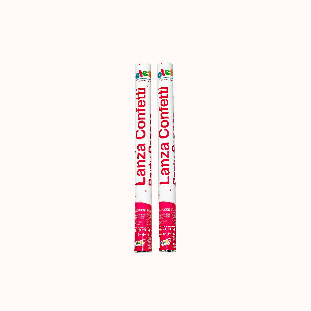 Lanza Confetti / Bombarda - 30 cms - Pack x2