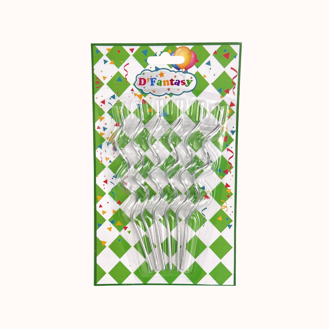 Velas Espiral -  Plateado