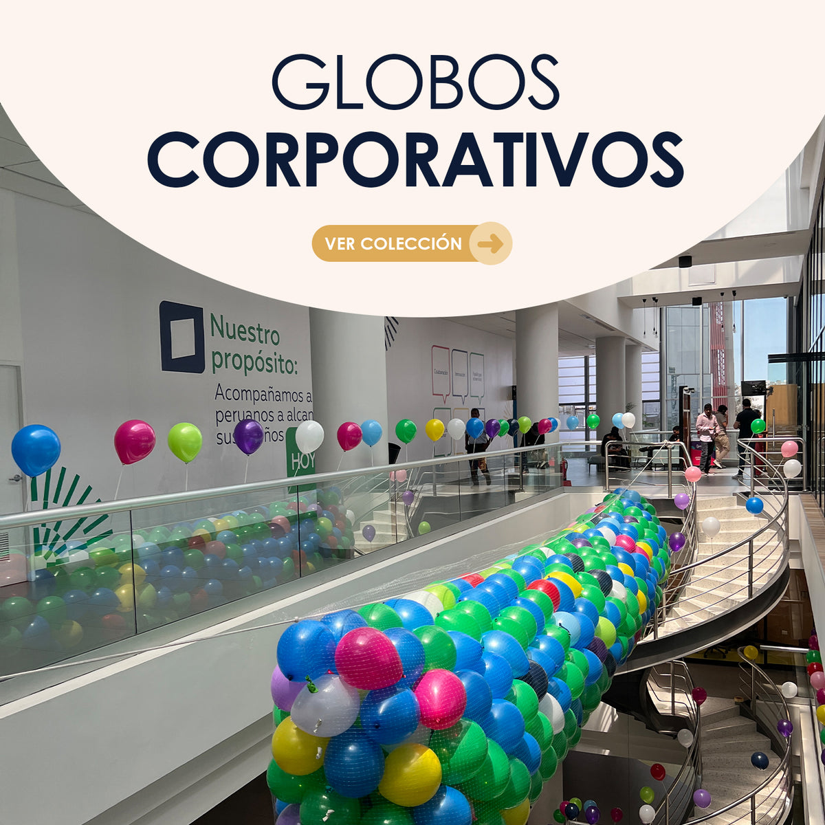 Decoraciones corporativas con helio, aire, gift box, centros de mesa, Ideal para  decoración de eventos empresariales, fechas conmemorativas, así como para ferias, activaciones, inauguraciones y acciones de branding visual.  